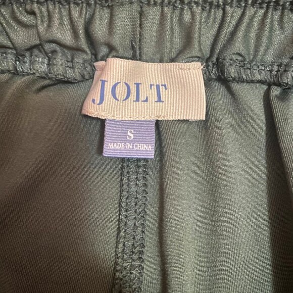 🌿 Jolt Forest Green Satin Joggers – Size S | Stretchy & Sleek Lounge Pants 🌿 - Picture 8 of 9